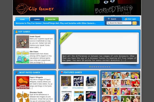 boredthings.net site used Clipgamer