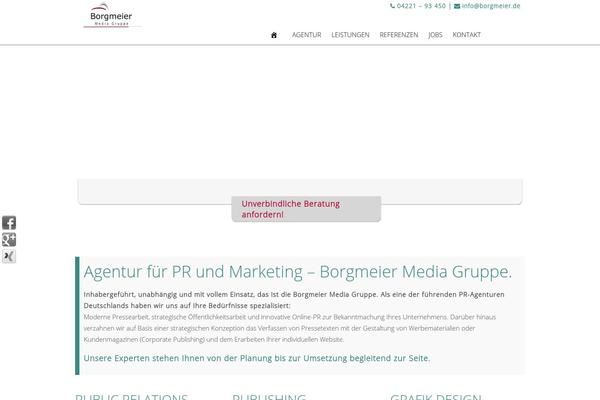 borgmeier.de site used Raysponsive