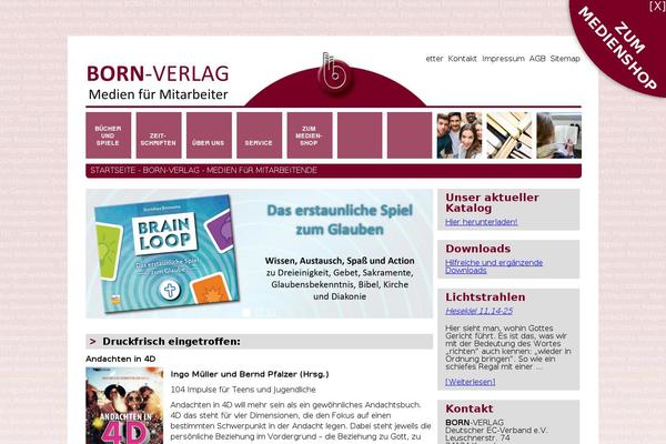 bornverlag.de site used Bornverlag