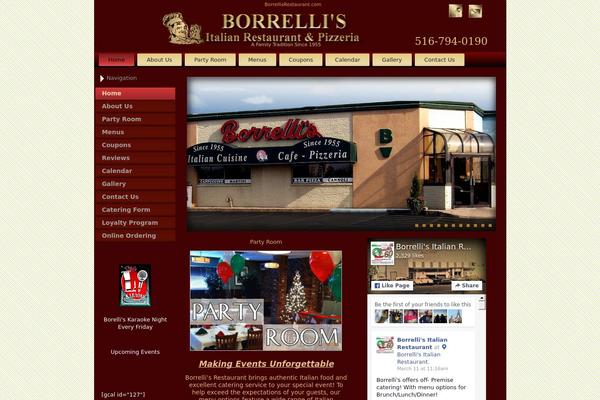 borrellis-restaurant.com site used Borrellisaanov2014