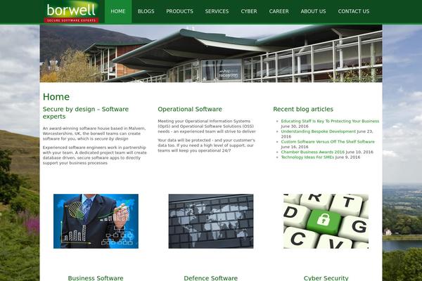 borwell.com site used Bwskin