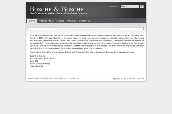bosche.com site used Graycorporate