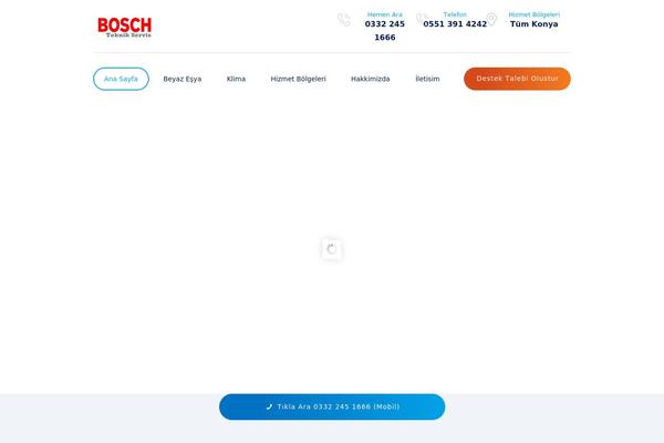 boschserviskonya.com site used Boschservisi