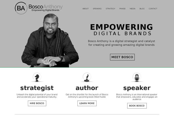 boscoanthony.com site used Boscoanthony