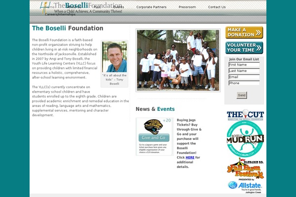 bosellifoundation.com site used Netviper_theme_3