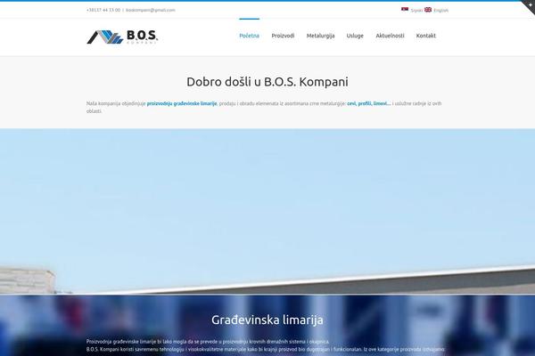 boskompani.com site used Bos