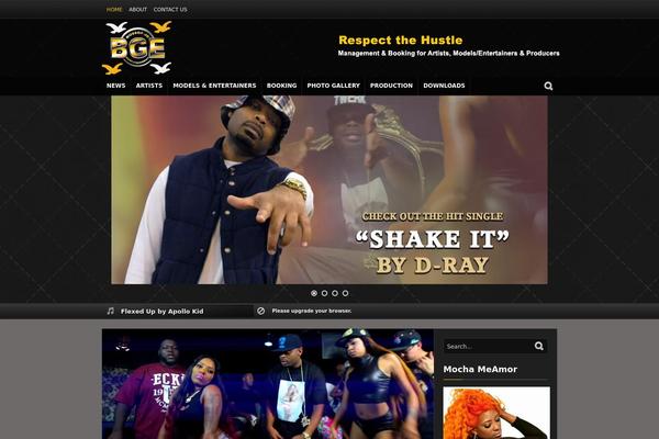 Site using Compact WP Audio Player plugin