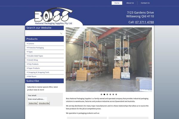 bosspackaging.com site used Bpresponsive6