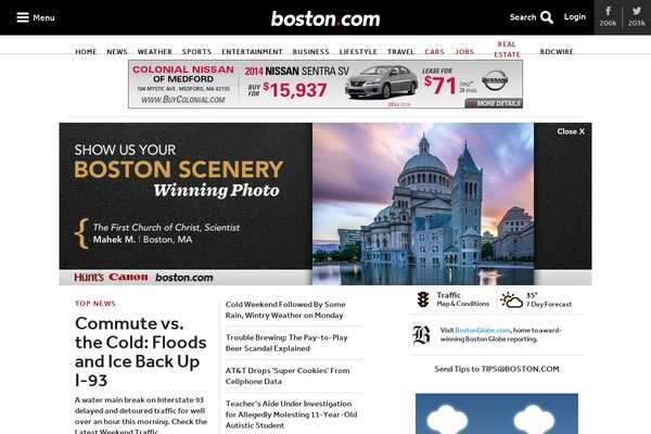 boston.com site used Bdc-2020