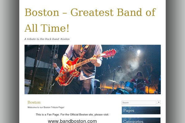 Live Music theme site design template sample