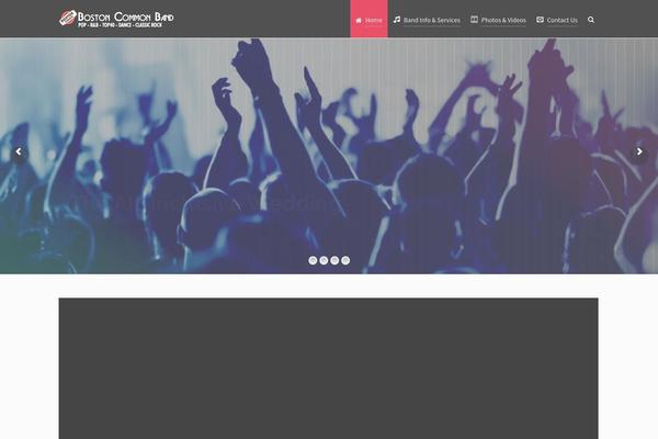 Highend theme site design template sample