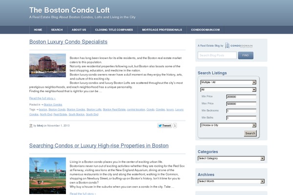 bostoncondoloft.com site used Condo