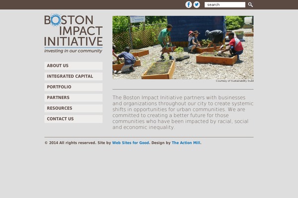 Boston theme site design template sample