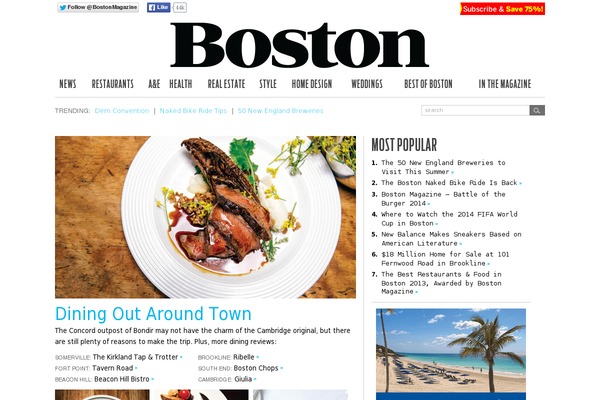 bostonmagazine.com site used Metrocorp