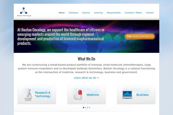 bostononcology.com site used Boston-oncology