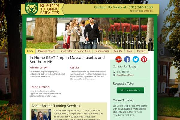 bostonssat.com site used Bts-isee-ssat