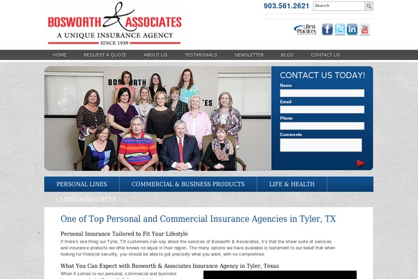 bosworth-associates.com site used Bosworth