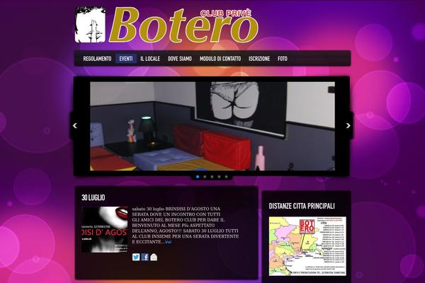 botero theme websites examples