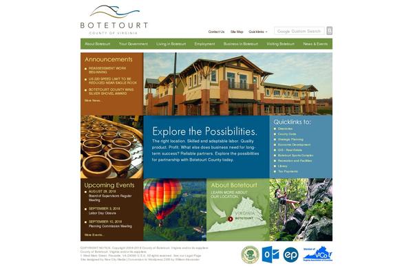 botetourt theme websites examples