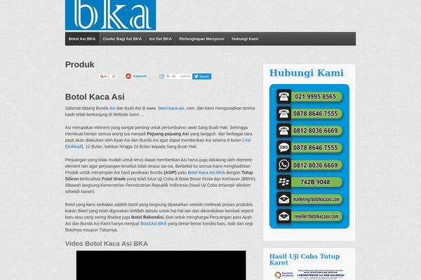 Responsive theme site design template sample