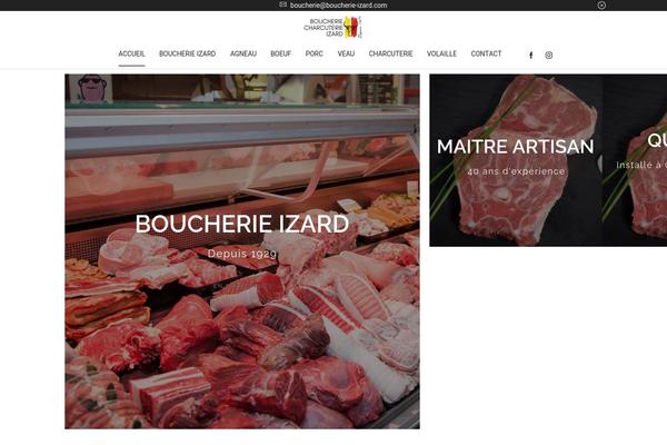 boucherie-izard.com site used Boucherie-izard