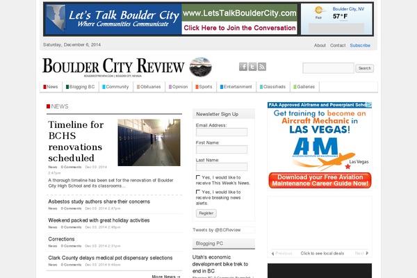 bouldercityreview.com site used Rjth2019