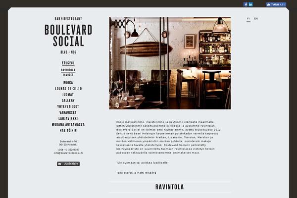 boulevardsocial.fi site used Blvd