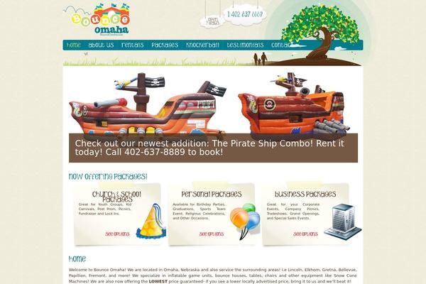 Child_care_creative theme site design template sample