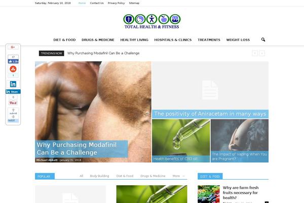 Newspaper theme site design template sample