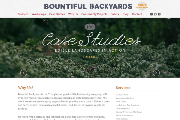 bountifulbackyards.com site used Bountiful