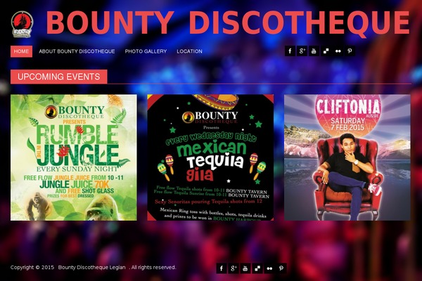 bountydiscotheque.com site used Bounty