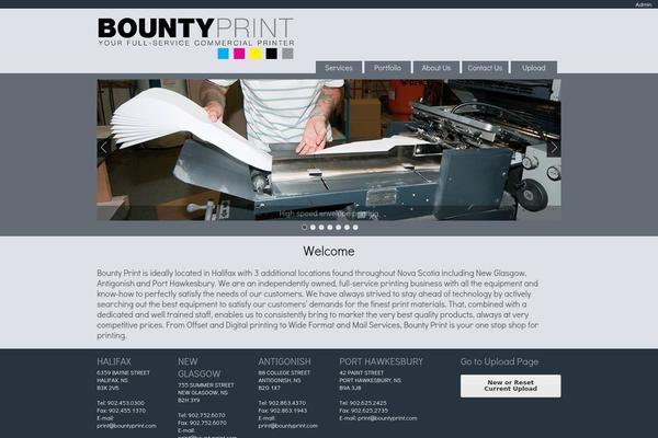 bountyprint.com site used Bounty