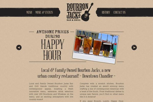 bourbonjacksaz.com site used Bourbon-jacks