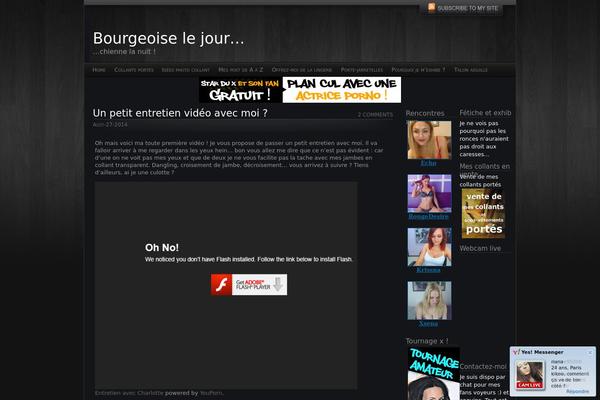 bourgeoiselejour.fr site used Gunpowder