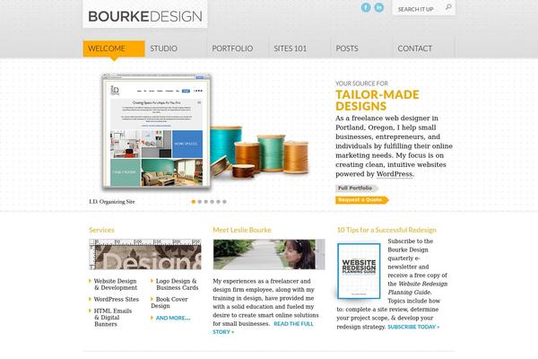 bourkedesign.com site used Bourkedesign
