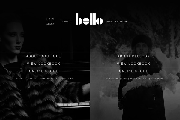 boutique-bello.no site used Bello