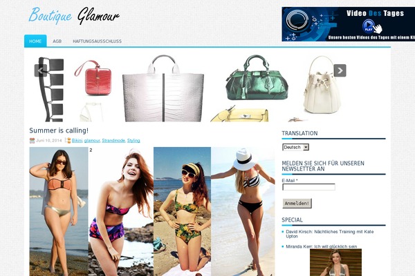 Gomagazine theme websites examples