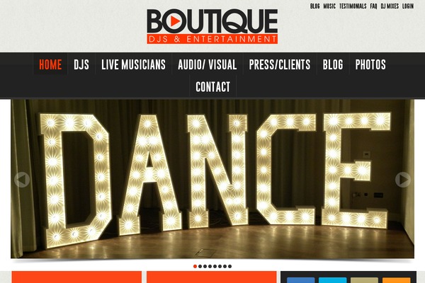 boutiquedjs.com site used Mastertheme-boutique