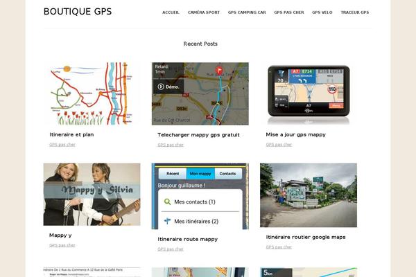 Twenty Seventeen theme site design template sample