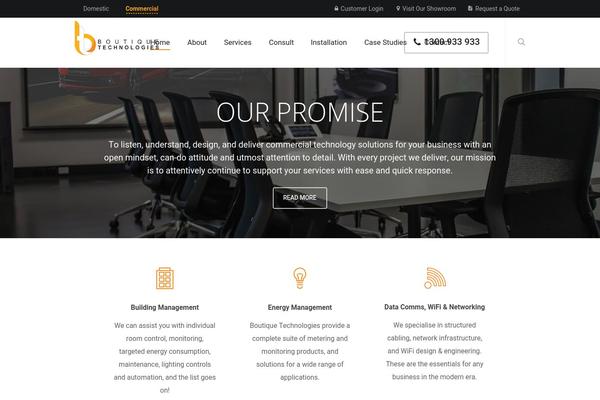 Salient Child theme site design template sample