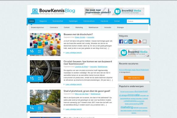 bouwkennisblog.nl site used Bouwkennisblog