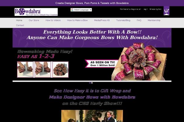 bowdabra.com site used Bowdabra