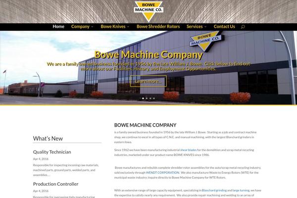 Divi Child theme site design template sample