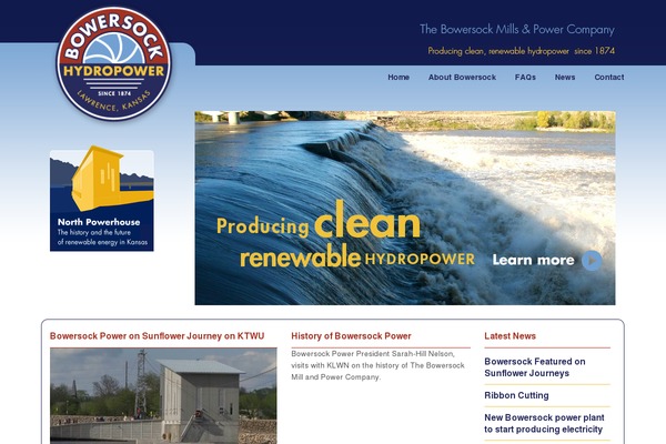 bowersockpower.com site used Headway