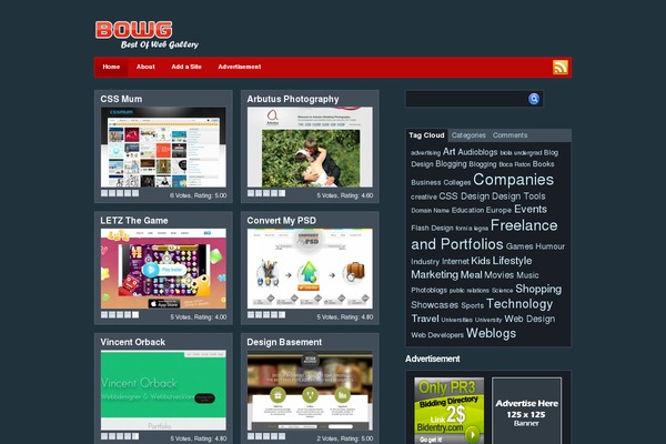 bowg.org site used Loggia_red