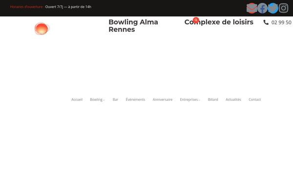 bowlingrennes.com site used Codesk