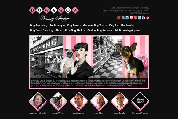 bowwowbeautyshoppe.com site used Frida