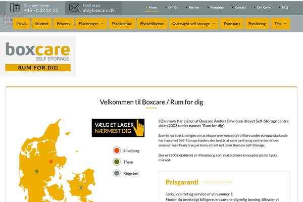 boxcare.dk site used Boxcare