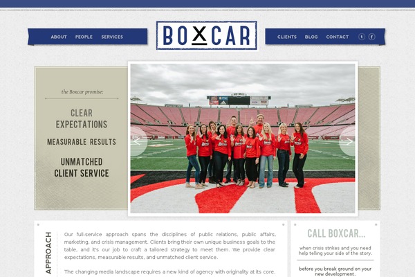 boxcarpr.com site used Boxcar