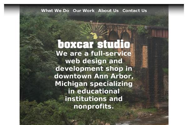 boxcarstudio.com site used Boxcar-salient